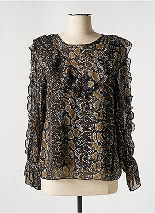 Top negru OBJECT femeie