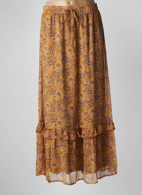 Fustă lungă bej VILA femeie