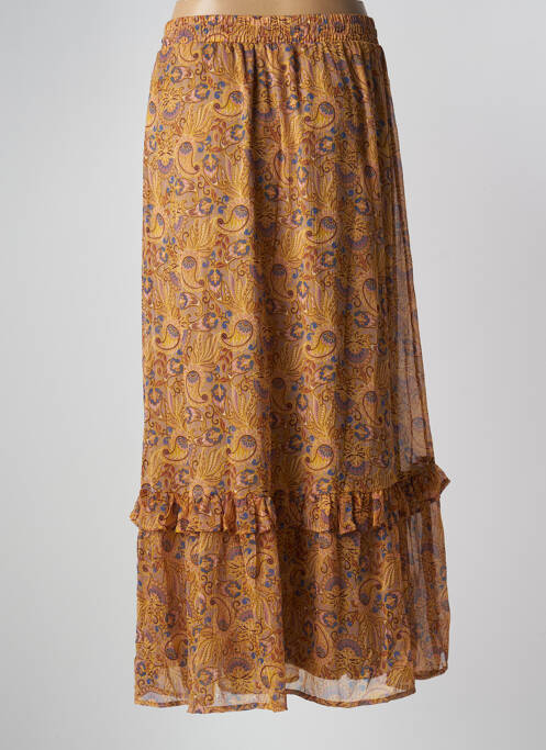 Fustă lungă bej VILA femeie