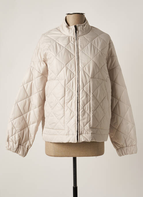 Geacă matlasată alb PLEASE femeie