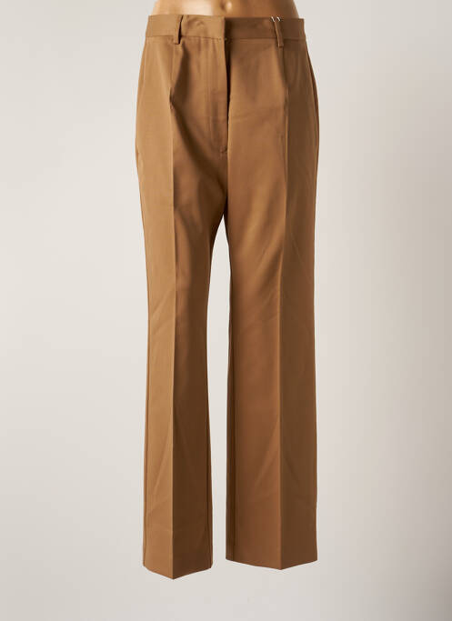 Pantalon larg bej MAISON MARTIN MARGIELA femeie