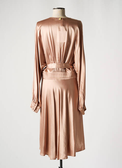 Rochie scurtă bej TWINSET femeie