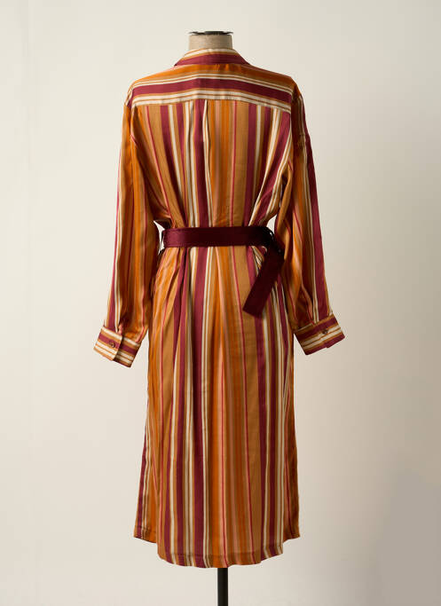 Rochie midi galben LA PETITE FRANCAISE femeie