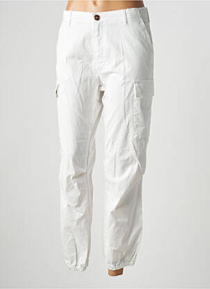 Pantalon cargo alb SACK'S femeie