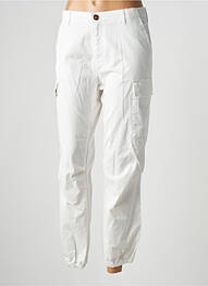 Pantalon cargo alb SACK'S femeie