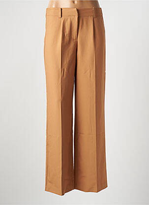 Pantalon larg portocaliu Y.A.S femeie