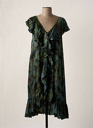 Rochie midi verde MES DEMOISELLES...PARIS femme
