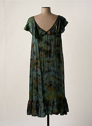 Rochie midi verde MES DEMOISELLES...PARIS femeie