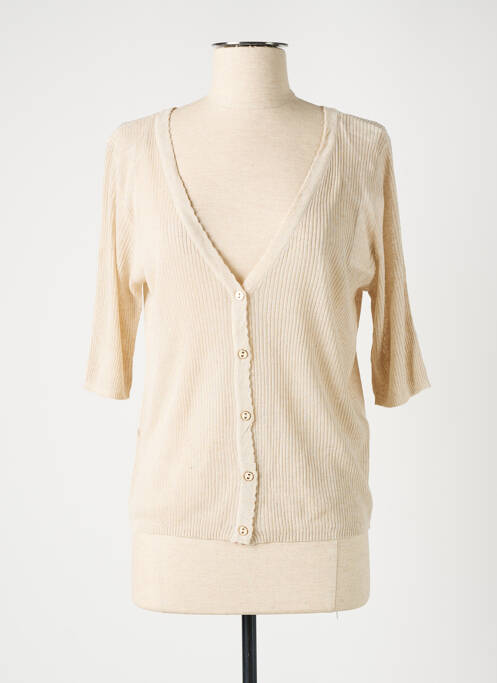 Gilet bej VILA femeie