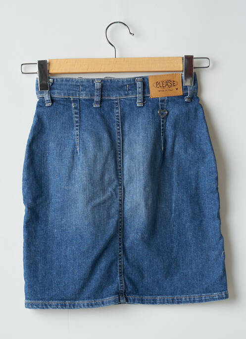 Fustă scurtă albastru PLEASE femeie