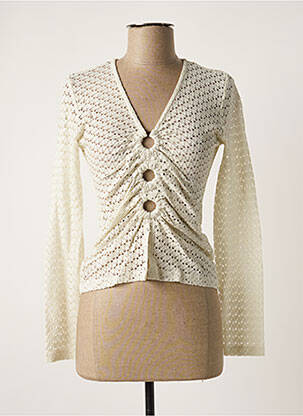 Top alb MUSIER femeie