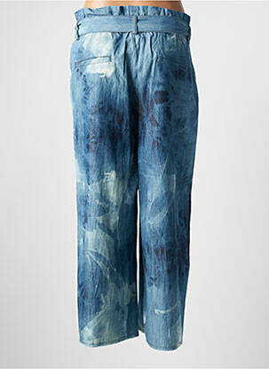 Pantalon larg albastru SACK'S femeie