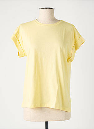 Tricou galben MSCH COPENHAGEN femeie