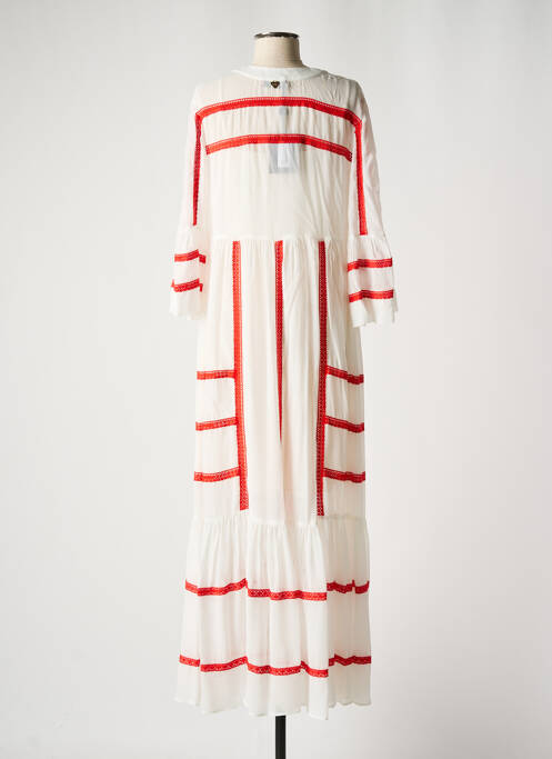 Rochie lungă alb TWINSET femeie