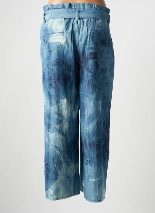 Pantalon larg albastru SAK'S femeie