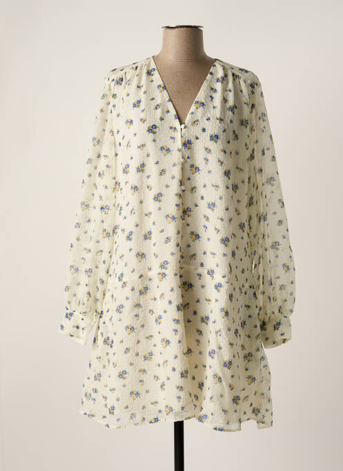 Rochie scurtă maro SAMSOE & SAMSOE femeie