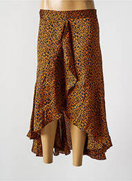 Fustă midi maro SCOTCH & SODA femeie