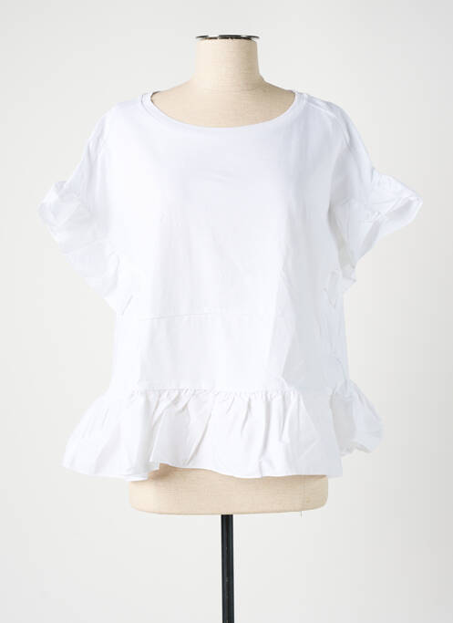 Top alb TWINSET femeie