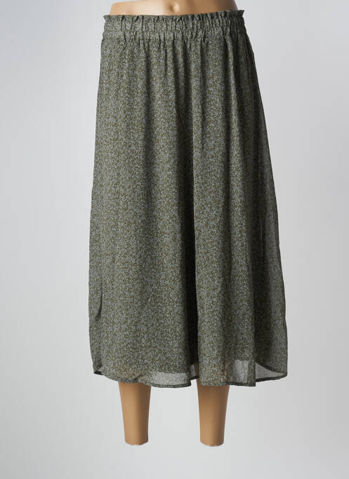 Fustă midi verde SELECTED femeie