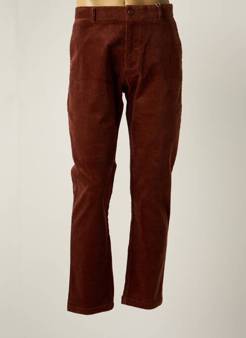 Pantalon slim maro SAMSOE & SAMSOE bărbat