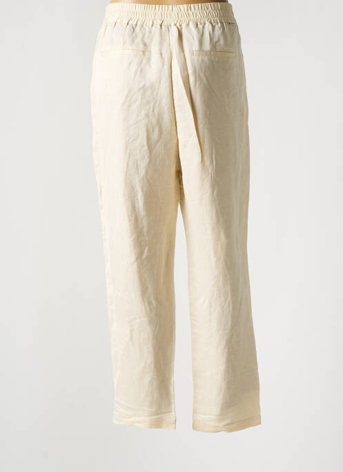 Pantalon drept bej SCOTCH & SODA femeie