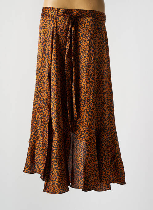 Fustă midi maro SCOTCH & SODA femeie