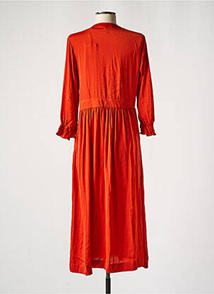 Rochie midi maro SCOTCH & SODA femeie
