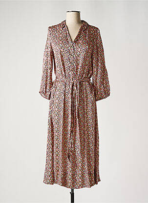 Rochie midi roșu BELLEROSE femeie