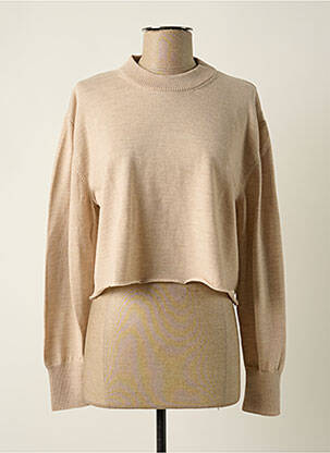 Pulover bej MAISON MARTIN MARGIELA femeie