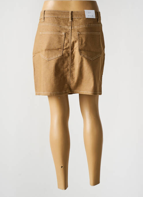 Fustă scurtă bej VILA femeie
