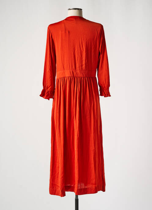 Rochie midi maro SCOTCH & SODA femeie