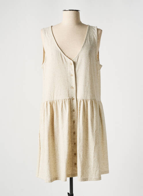 Rochie scurtă bej VILA femme