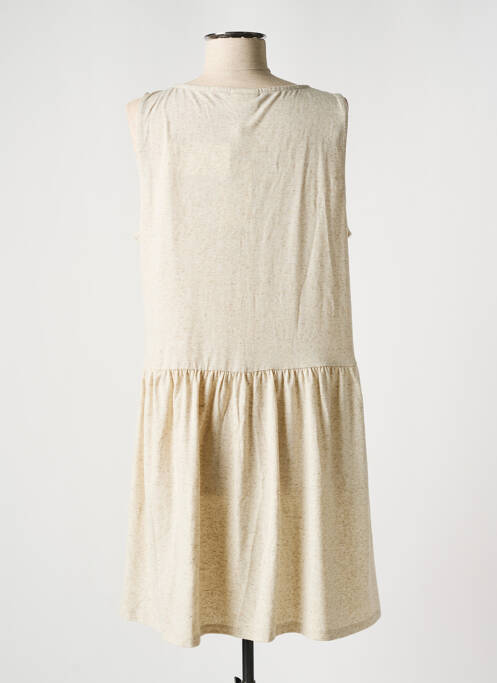 Rochie scurtă bej VILA femme