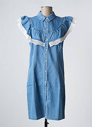 Rochie scurtă albastru OBJECT femeie