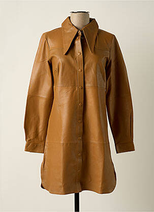 Geci din piele ecologică bej OBJECT femeie