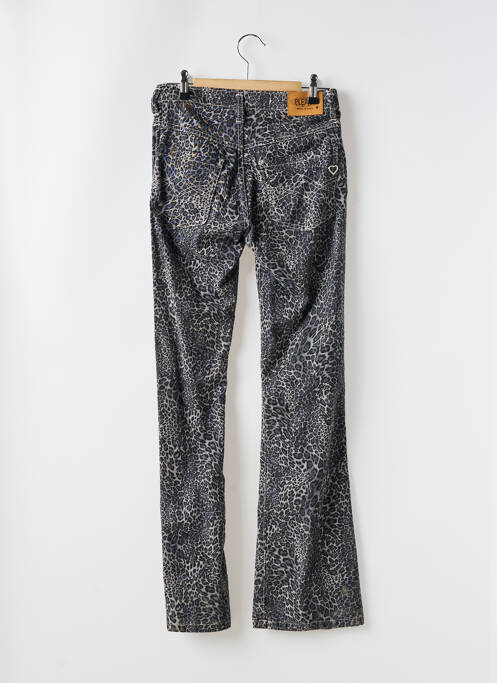 Blugi bootcut gri PLEASE femeie