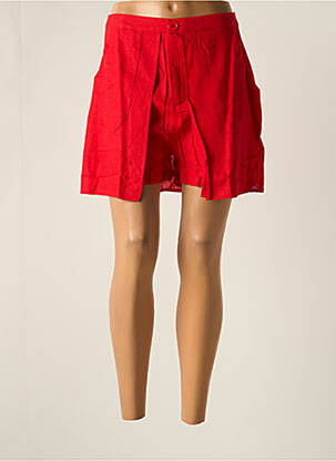 Șort roșu MOLLY BRACKEN femeie