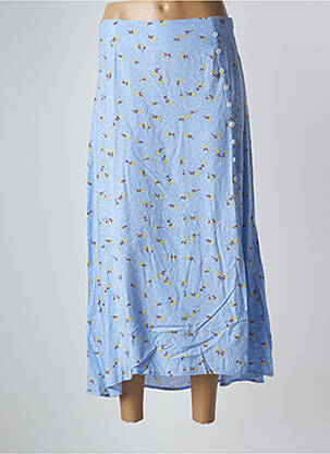 Fustă midi albastru GRACE & MILA femeie