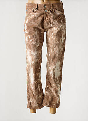 Pantalon drept bej PLEASE femeie