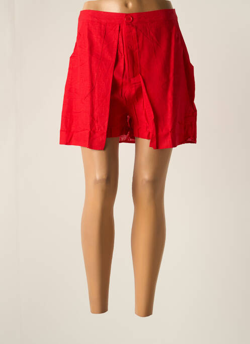 Șort roșu MOLLY BRACKEN femeie