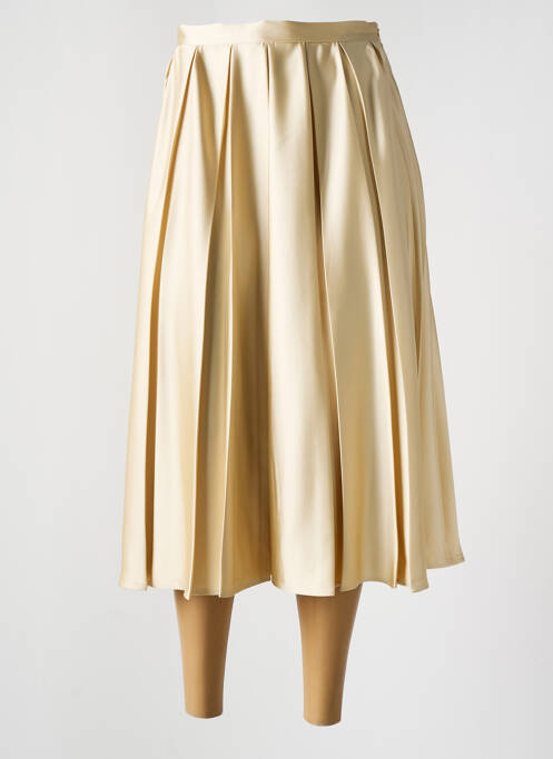 Fustă midi bej IMPERIAL femeie