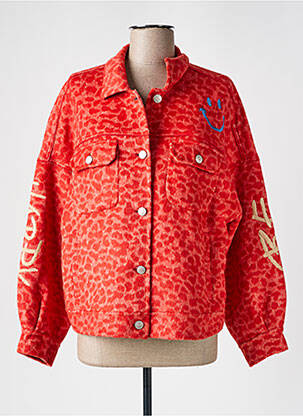 Palton scurt portocaliu SAK'S femeie