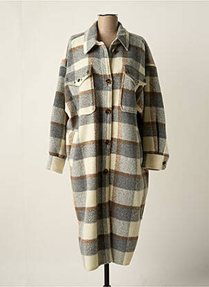 Palton lung gri TWINSET femeie