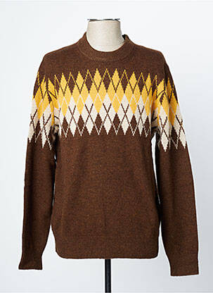 Pulover maro SAMSOE & SAMSOE bărbat