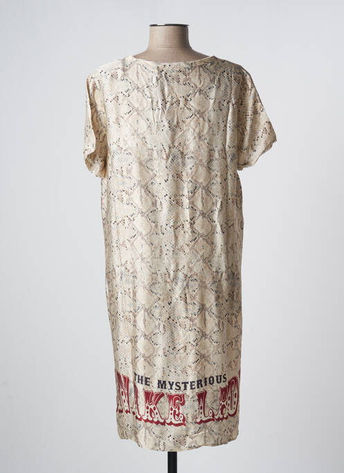 Rochie scurtă bej SAK'S femeie