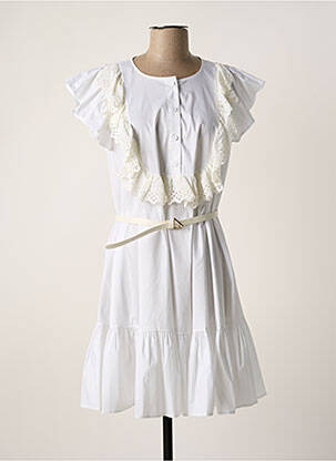 Rochie scurtă alb IMPERIAL femeie