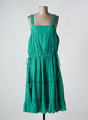 Rochie midi verde M.A.B.E femeie