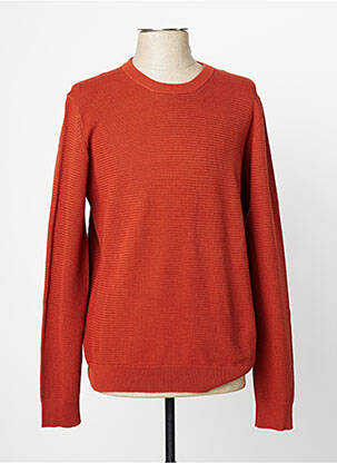 Pulover maro SAMSOE & SAMSOE bărbat