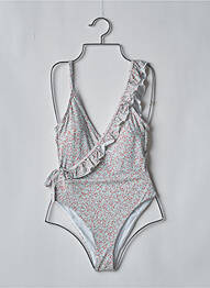 Costum de baie dintr-o singură piesă alb PIECES femme