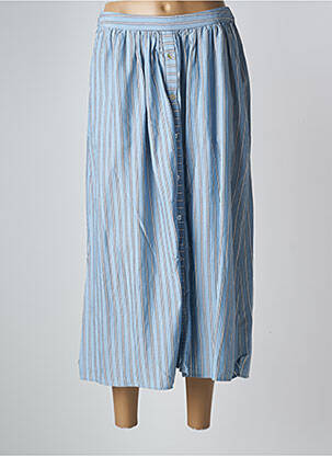 Fustă midi albastru MOSS COPENHAGEN femeie